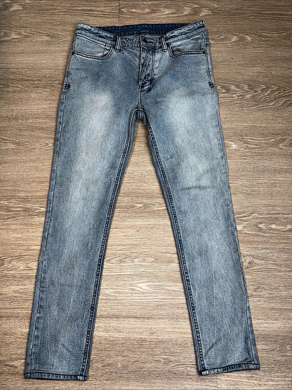 Ksubi Men's Straight Leg Jeans Blue Waist 32